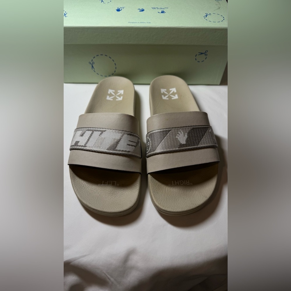Off-white slides